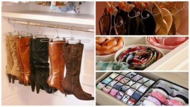 17 idées intéressantes pour ranger votre armoire et gagner de l'espace