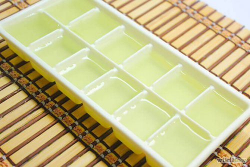 Congélation pour conserver le gel d'aloe vera