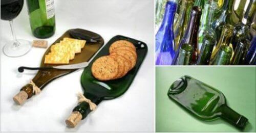 Comment faire d’une bouteille en verre une originale planche pour l’apéritif Comment faire d’une bouteille en verre une originale planche pour l’apéritif