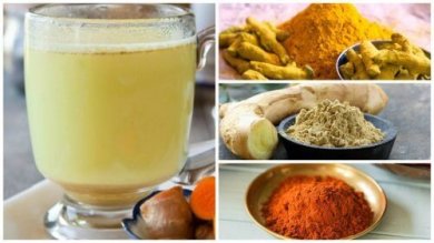 Boisson au gingembre, au curcuma et au piment de Cayenne pour détoxifier le corps