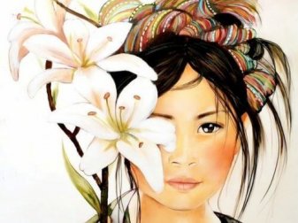 La plus jolie courbe d'une femme est son sourire