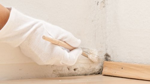 En finir avec l'humidité en évitant de recouvrir les taches.