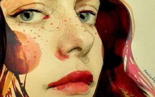 une femme