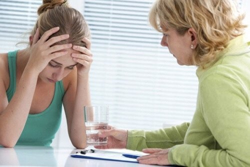 femme stressée au travail