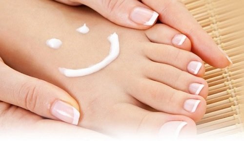crème pour les pieds