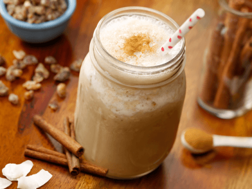 Smoothie avoine et cannelle