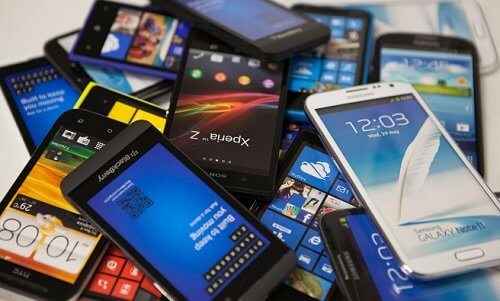 téléphones portables
