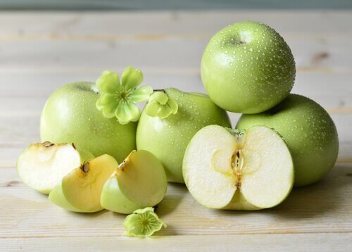 Les pommes vertes contre l'inflammation.