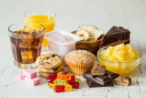 Aliments riches en fructose.