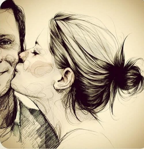 Je t'aime pour toujours.
