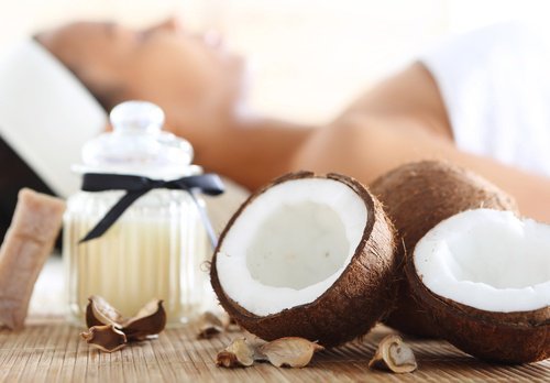 smoothie avec de la noix de coco