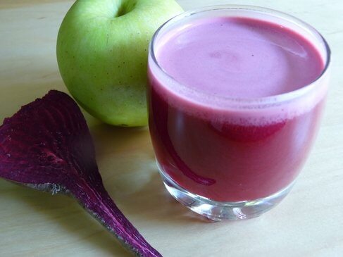 Smoothie pomme et betterave