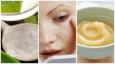 Un masque anti-rides maison à la pomme, aux raisins et à l'aloe vera