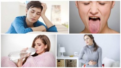 8 symptômes du manque d'eau