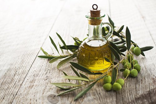 Bouteille d'huile d'olive