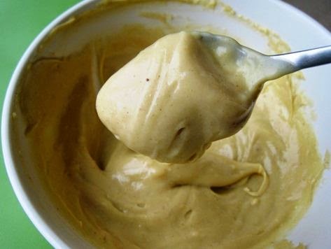 Crème à la banane naturelle.