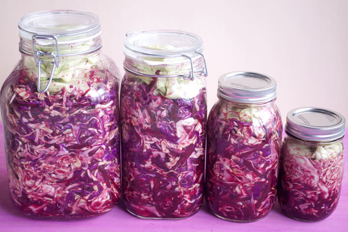 comment préparer la choucroute violette 