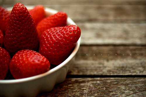 Les fraises pour l'esprit.