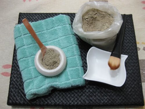 Préparer un masque vert