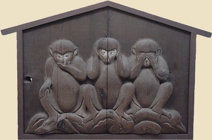 l'histoire des trois singes sages