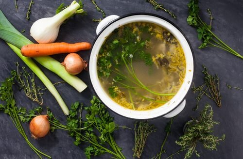 Recettes de bouillons de légumes pour perdre du poids