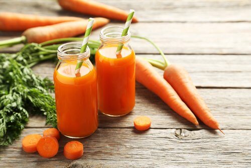 Types de régime détox : régime à la carotte