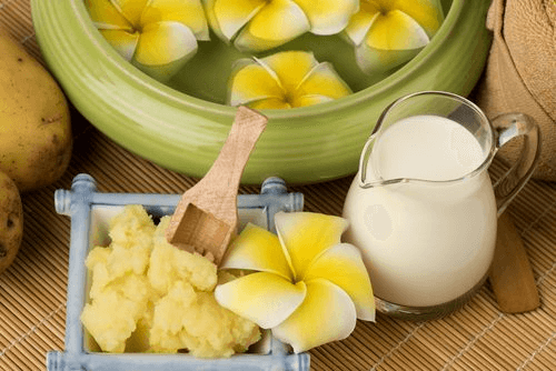 masque à la banane pour éliminer les taches sur le visage