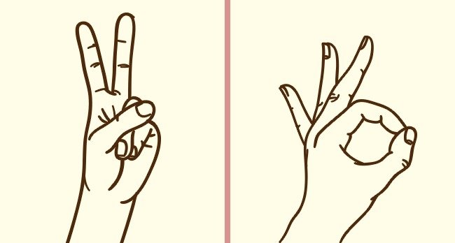 les signes avec les doigts pour exercer le cerveau