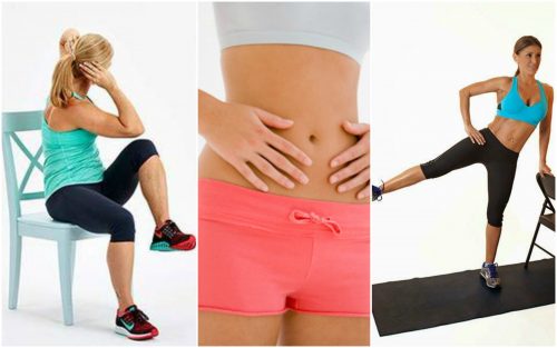 5 exercices à faire avec une chaise pour réduire la graisse abdominale