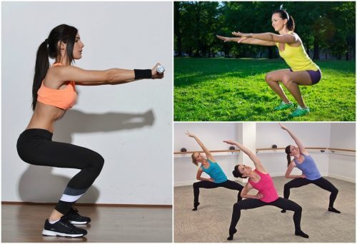 6 types de squats pour travailler vos jambes chez vous