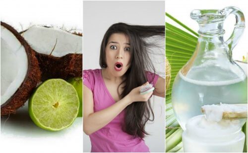 Contrôlez la chute des cheveux grâce à ce traitement à l’eau de coco et au citron