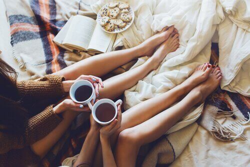 lutter contre le stress avec les amies
