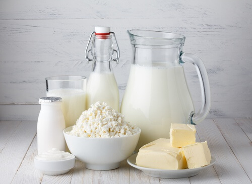 Lait et dérivés et problèmes d'inflammation.