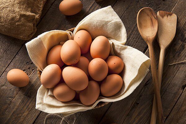 Les œufs sont pleins de nutriments.