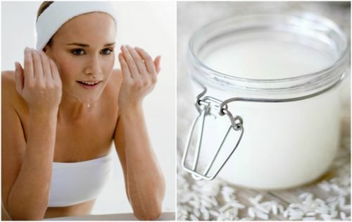Combattez la peau grasse à l'aide d'une lotion à l'eau de riz
