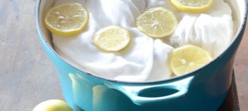 le citron sert à détacher les vêtements