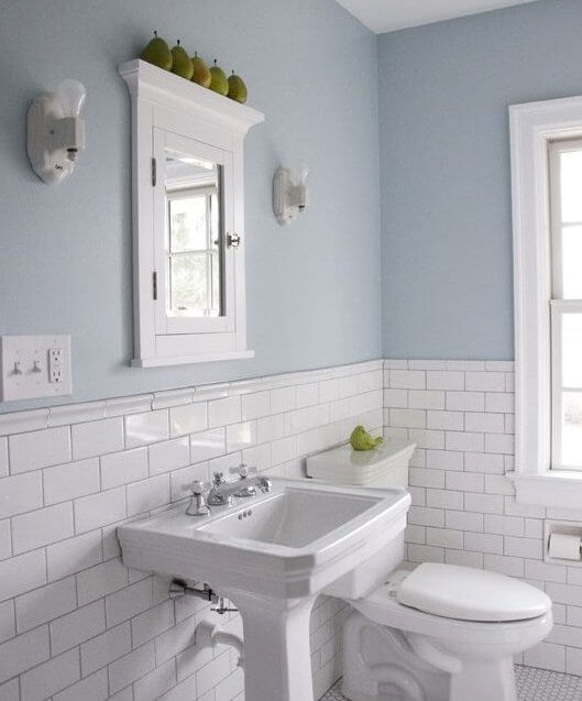 Décorer sa salle de bain : la couleur des murs