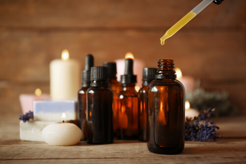 exfoliants aux huiles essentielles
