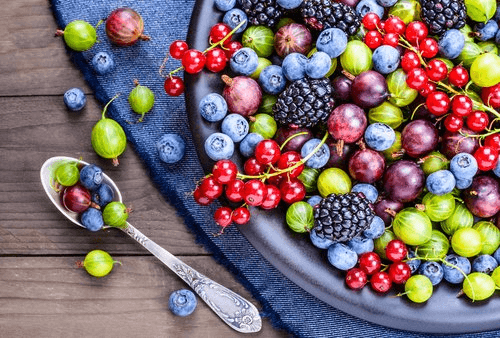 des fruits à la place des biscuits