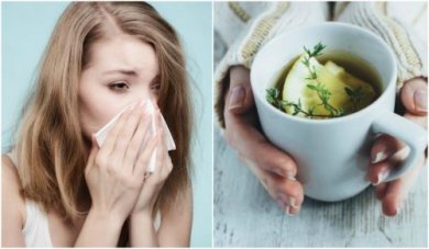 Soulagez la toux et le rhume avec une infusion de thym, de citron et de miel