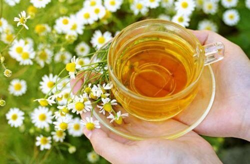 Infusion de camomille contre la vaginose.