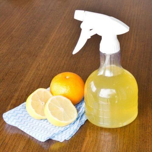 nettoyant lave vitres au citron