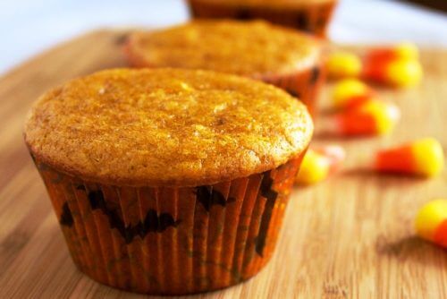 muffins au potiron.