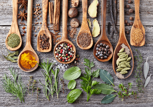 légumes qui provoquent des allergies : épices