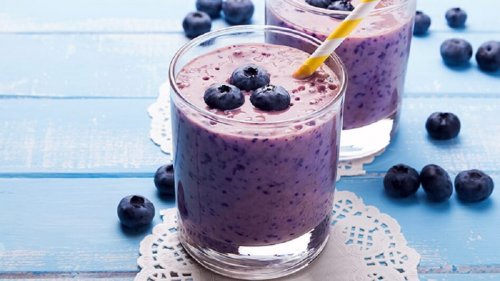 Smoothie à la myrtille