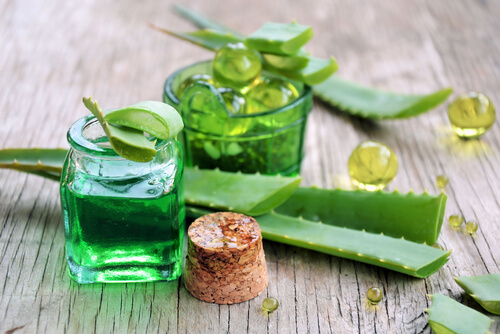 aloe vera en gel