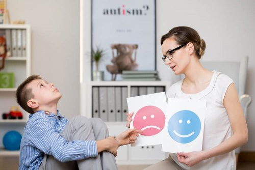 Enfant chez un spécialiste du comportement