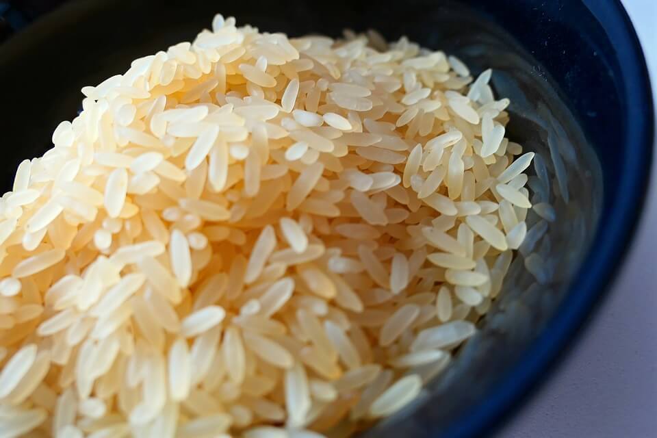 Exfoliant à base du riz.