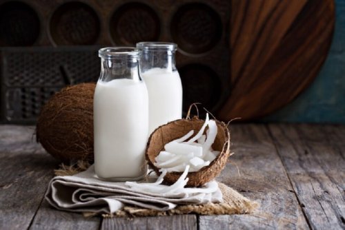 Du lait de coco 