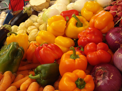 Les légumes.